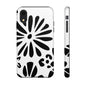 Stylish Phone Case with Floral Design, Tough Phone Cover for Her, Trendy Black and White Cell Phone Case, Unique Gift for Birthdays [...]