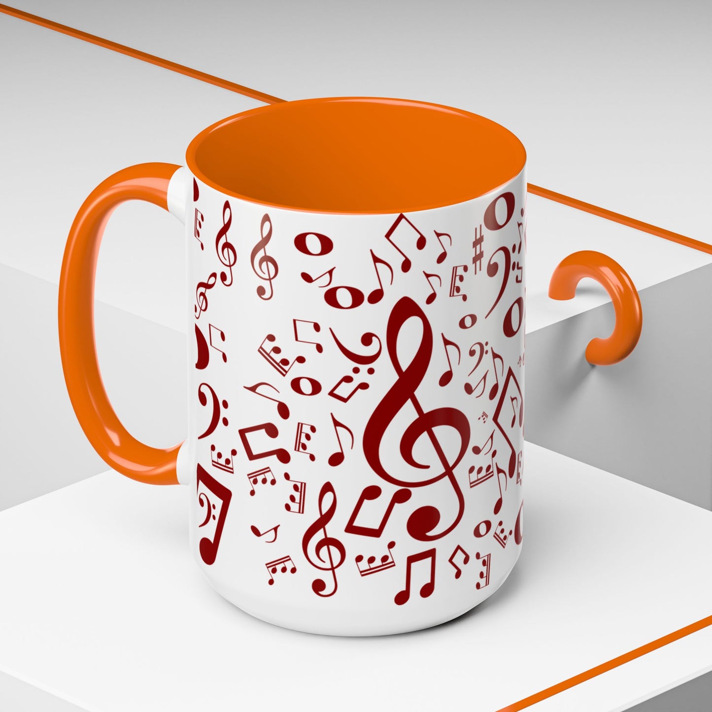 Musical Accent Mug - Perfect for Music Lovers, Gifts for Musicians, Coffee Lover's Essential, Singing Inspiration, Music-Themed [...]