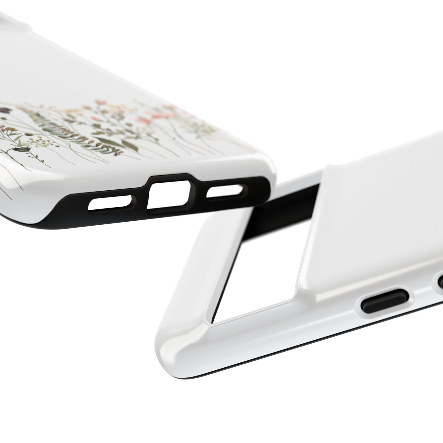 Floral Phone Case - Tough Cases for Nature Lovers, Stylish Floral Design, Phone Protection, Gifts for Her, Eco-Friendly Tech Accessories