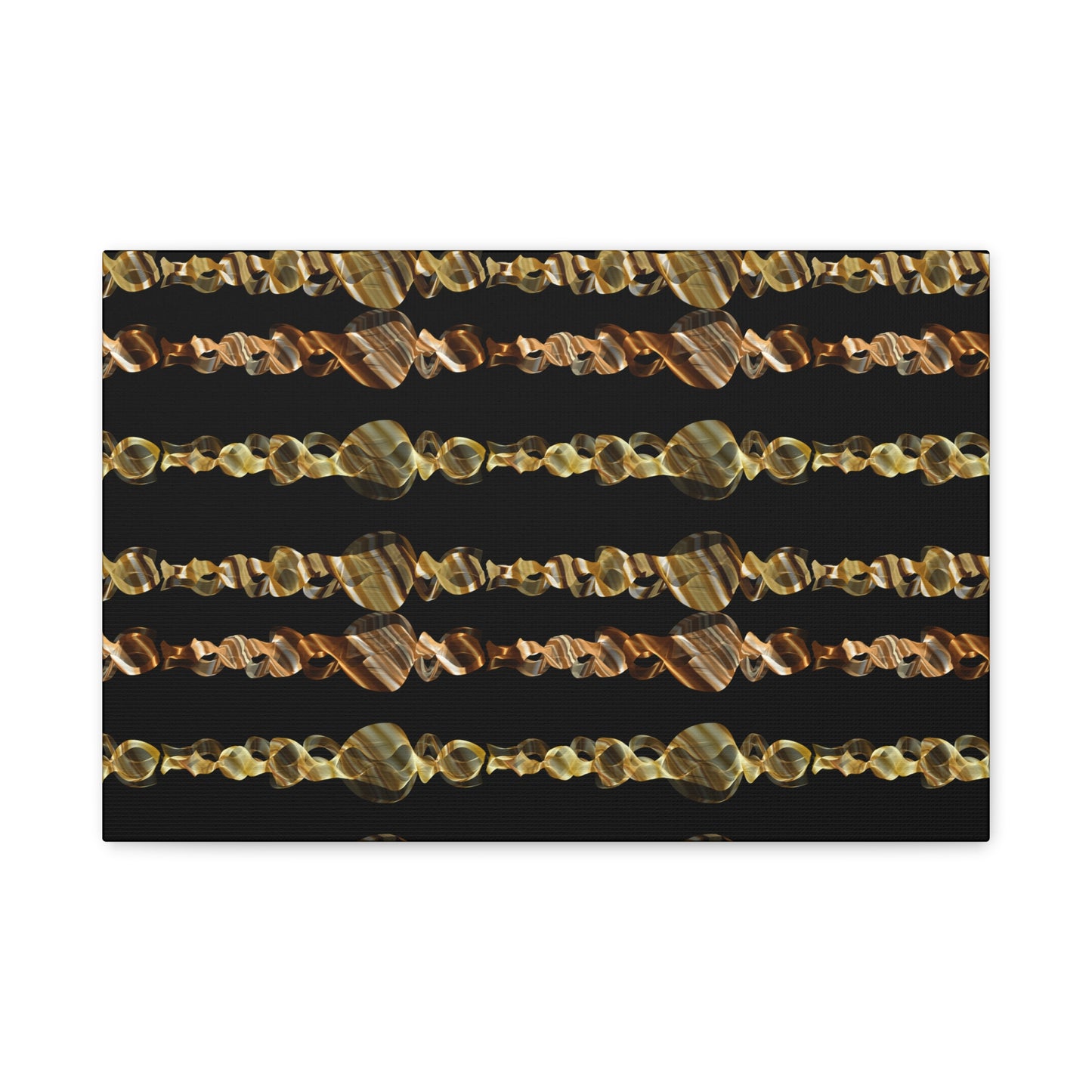 Artistic Canvas Gold and Black