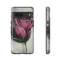 Rose Phone Case – Tough Cases, Floral Phone Cover, Gift for Her, Minimalist Design, Nature Lover's Accessory, Birthday Gift Idea