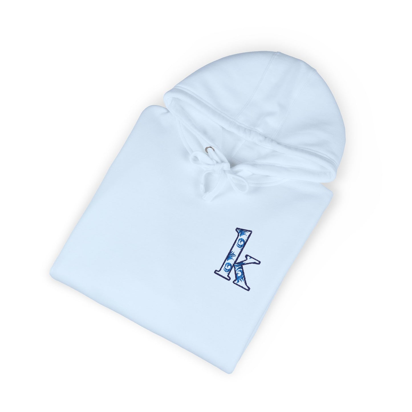 Cozy Floral Monogram Fleece Hoodie for Unisex - Perfect Gift for Birthdays, Valentine’s Day, Casual Wear, Adventure