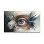 Surreal Canvas Wall Art, Eye with Vintage Clock