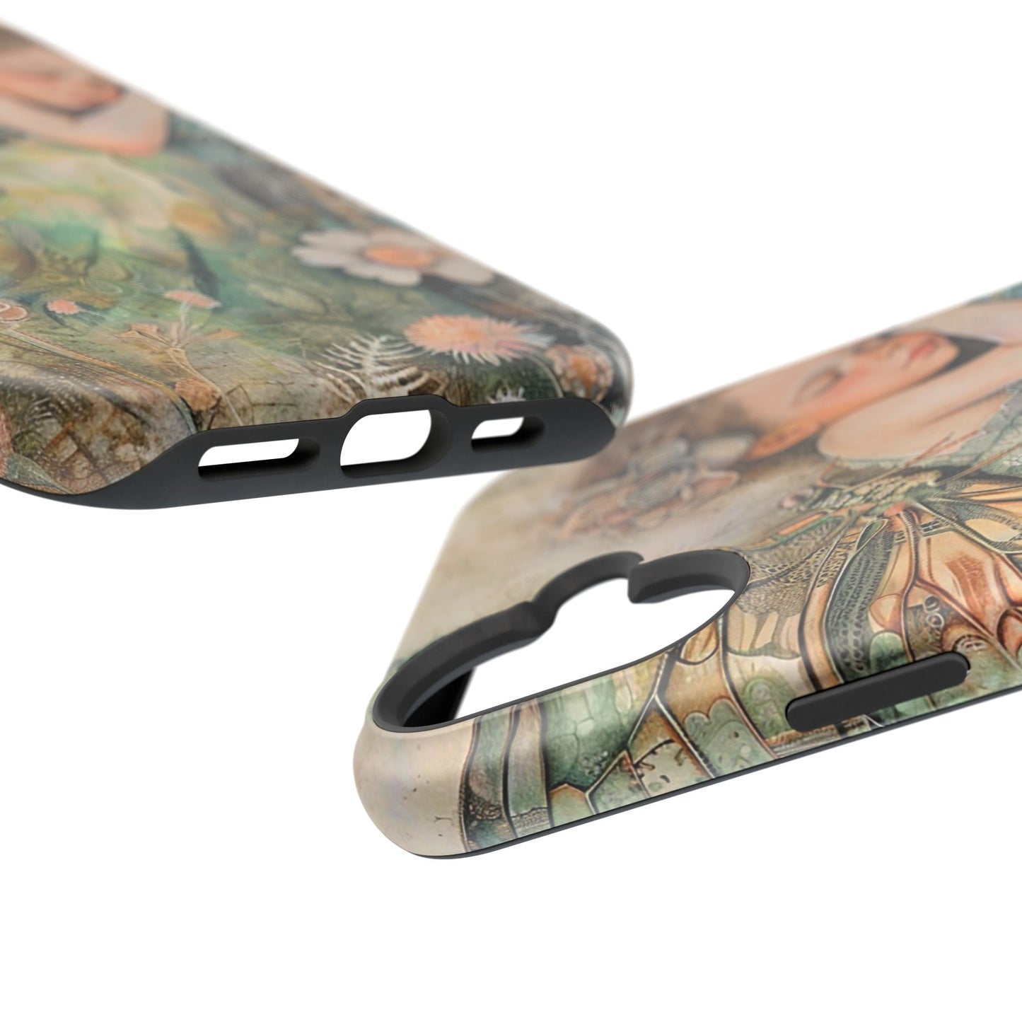 Fairy Sleeping Phone Case — Magnetic Impact-Resistant iPhone Cover