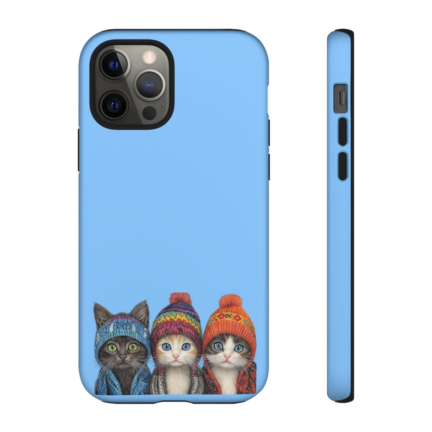 Cat-Themed Phone Case, Cute Cat Cases for Cat Lovers, Gifts for Cat Owners, Fun Cat Accessories, Holiday Present for Pet Lovers
