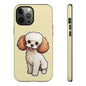Cute Dog Phone Case, Pet Lover Gift, Custom Phone Cover, Cartoon Dog Case, Durable Phone Accessory