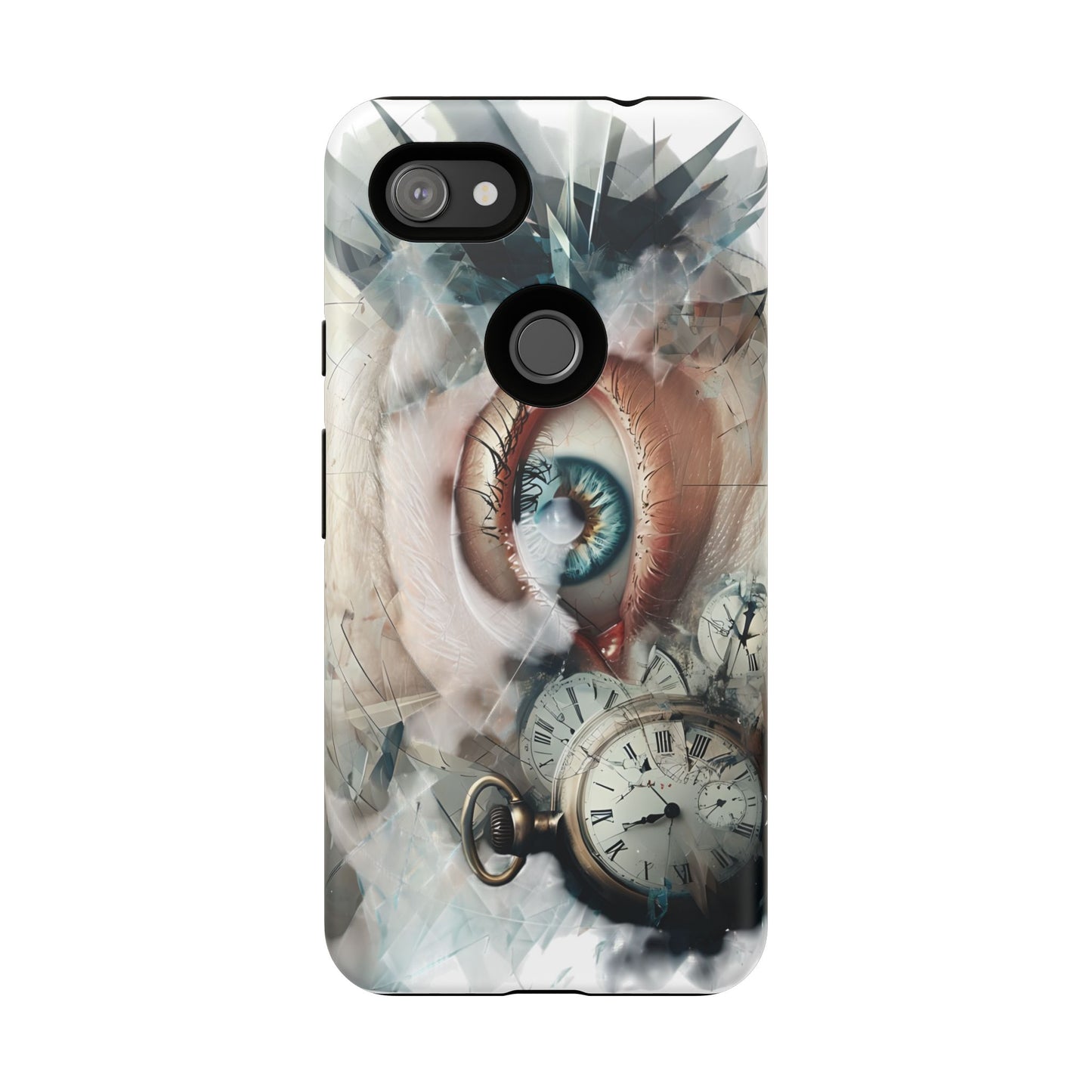 Artistic Eye Phone Case, Unique Smartphone Cover, Whimsical Gift for Art Lovers, Trendy Tech Accessory, Birthday Present, Holiday Gift