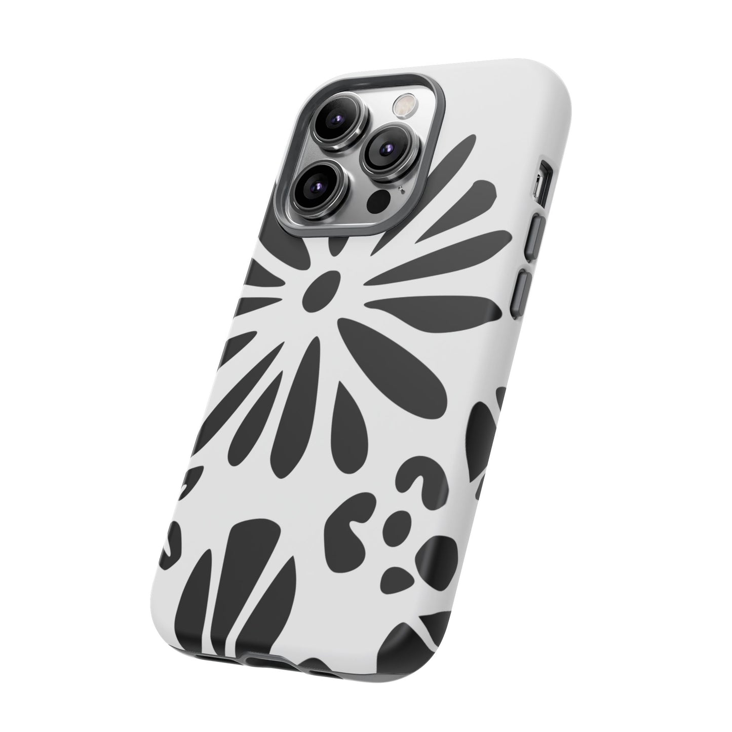 Stylish Phone Case with Floral Design, Tough Phone Cover for Her, Trendy Black and White Cell Phone Case, Unique Gift for Birthdays [...]