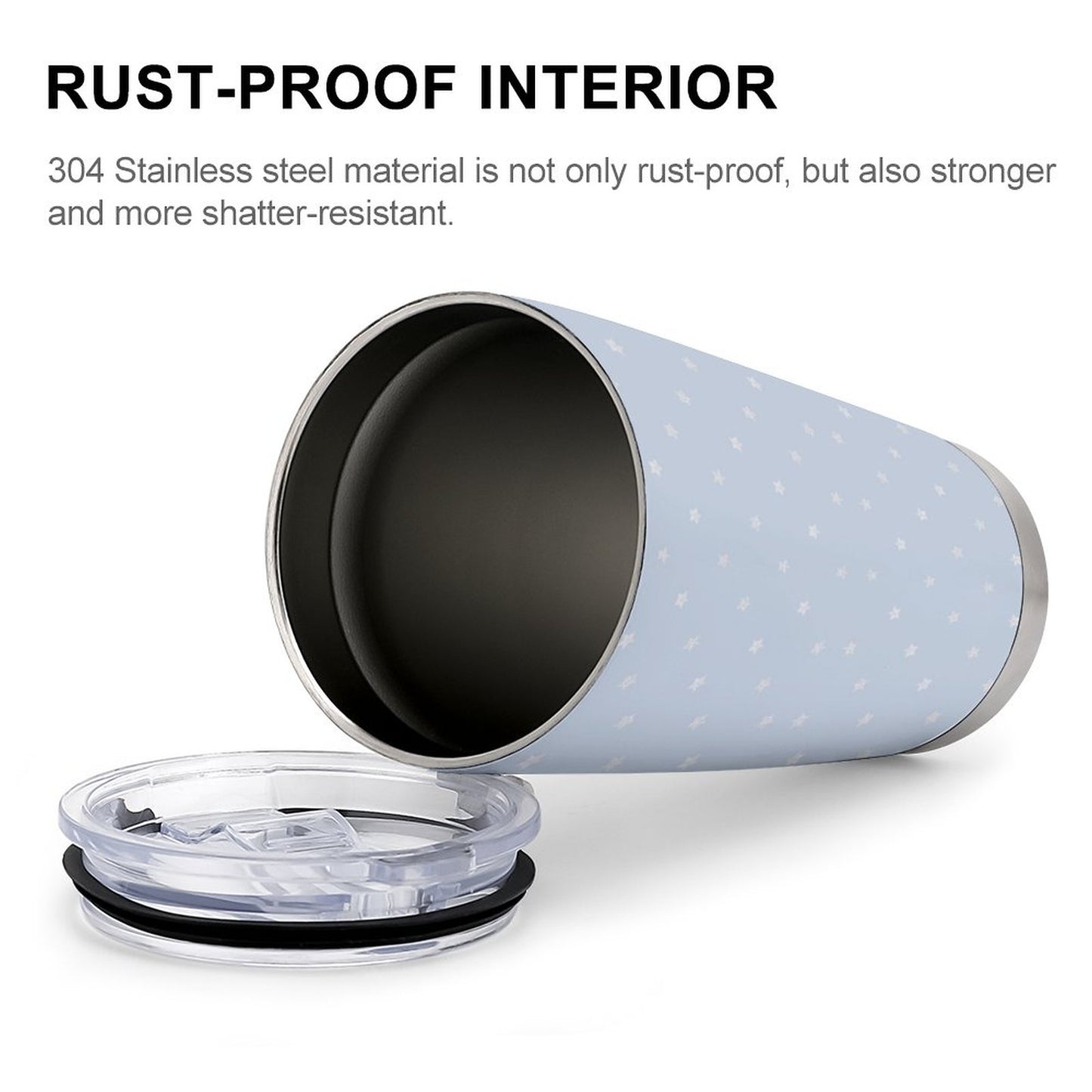 20oz Insulated Stainless Steel Cup with Lid