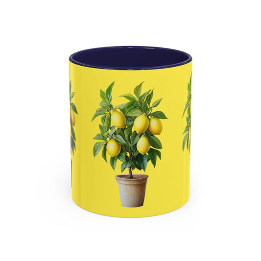 Lemon Tree Accent Coffee Mug - Cheerful Gift for Garden Lovers, Unique Kitchen Decor, Spring Celebration, Housewarming Present, [...]