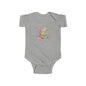 Cute Musical Infant Bodysuit - Letter X