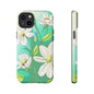 Floral Phone Case, Tough Cases, Flower Design, Nature Inspired, Eco-Friendly Cover, Unique Gift for Her, Spring Accessories