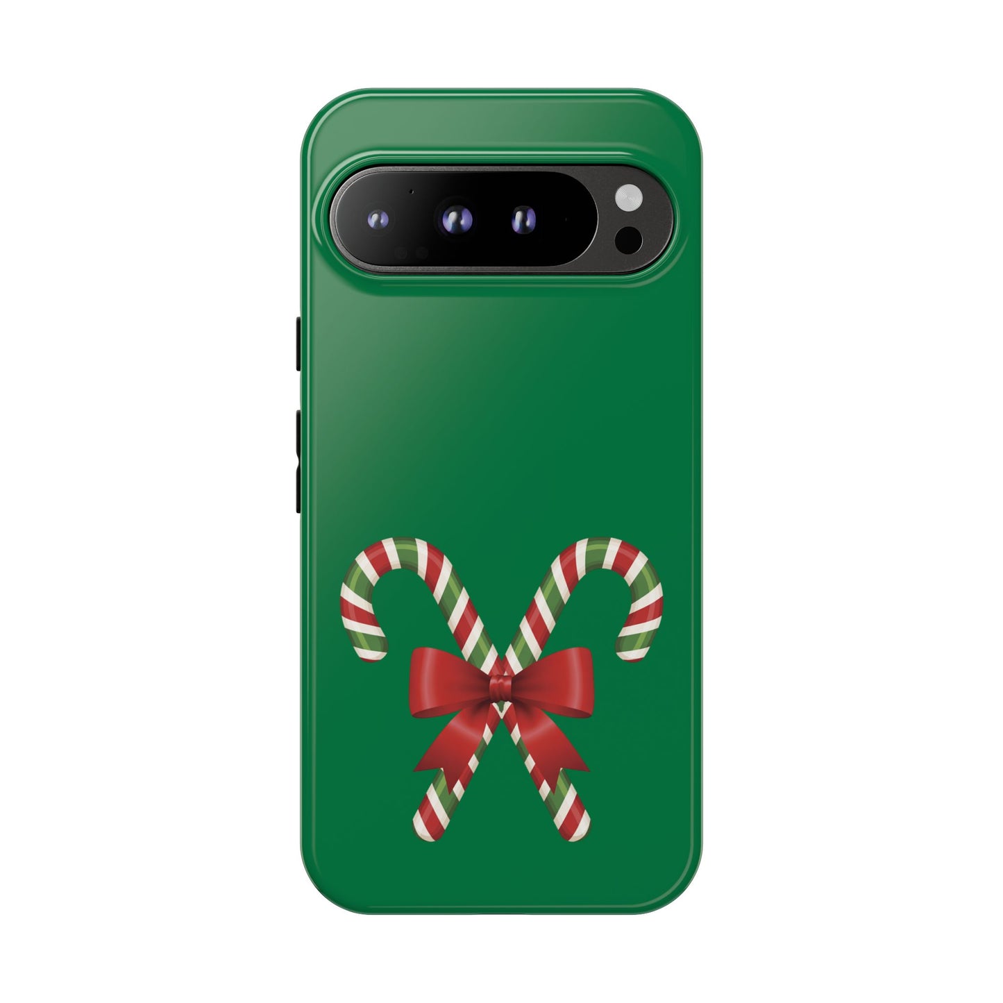 Candy Cane Phone Case: Holiday Spirit, Festive Gift, Cute Accessories, Christmas Decor, Seasonal Style