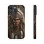 Native American Art Phone Case, Strong Culture Design, Unique Gift for Him or Her, Tough Cases, Customizable Protector, Tribal Style