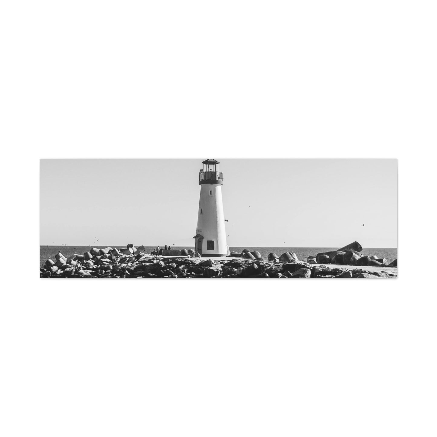 Matte Canvas, Stretched, 1.25" - Lighthouse
