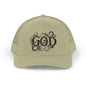 Divine Faith Snapback Trucker Cap - Spiritual Fashion, God Theme hat, Outdoor Style, Gift for Believers, Casual Wear