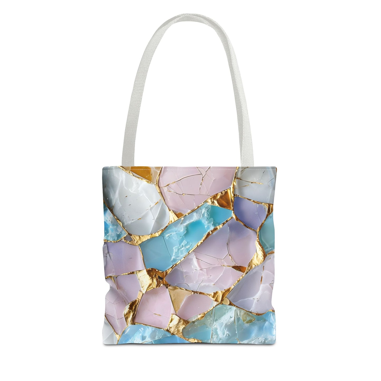Elegant Geode Tote Bag - Chic Shopping Bag, Stylish Beach Tote
