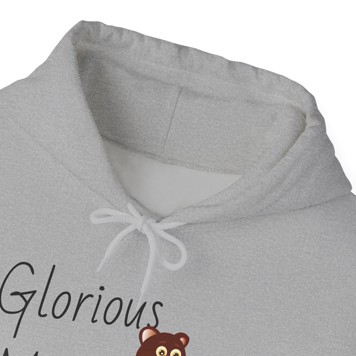 Glorious Mess Hoodie | Cute Bear Sweatshirt | Cozy Unisex Pullover for All Seasons | Perfect Gift for Friends & Birthdays | Funny [...]