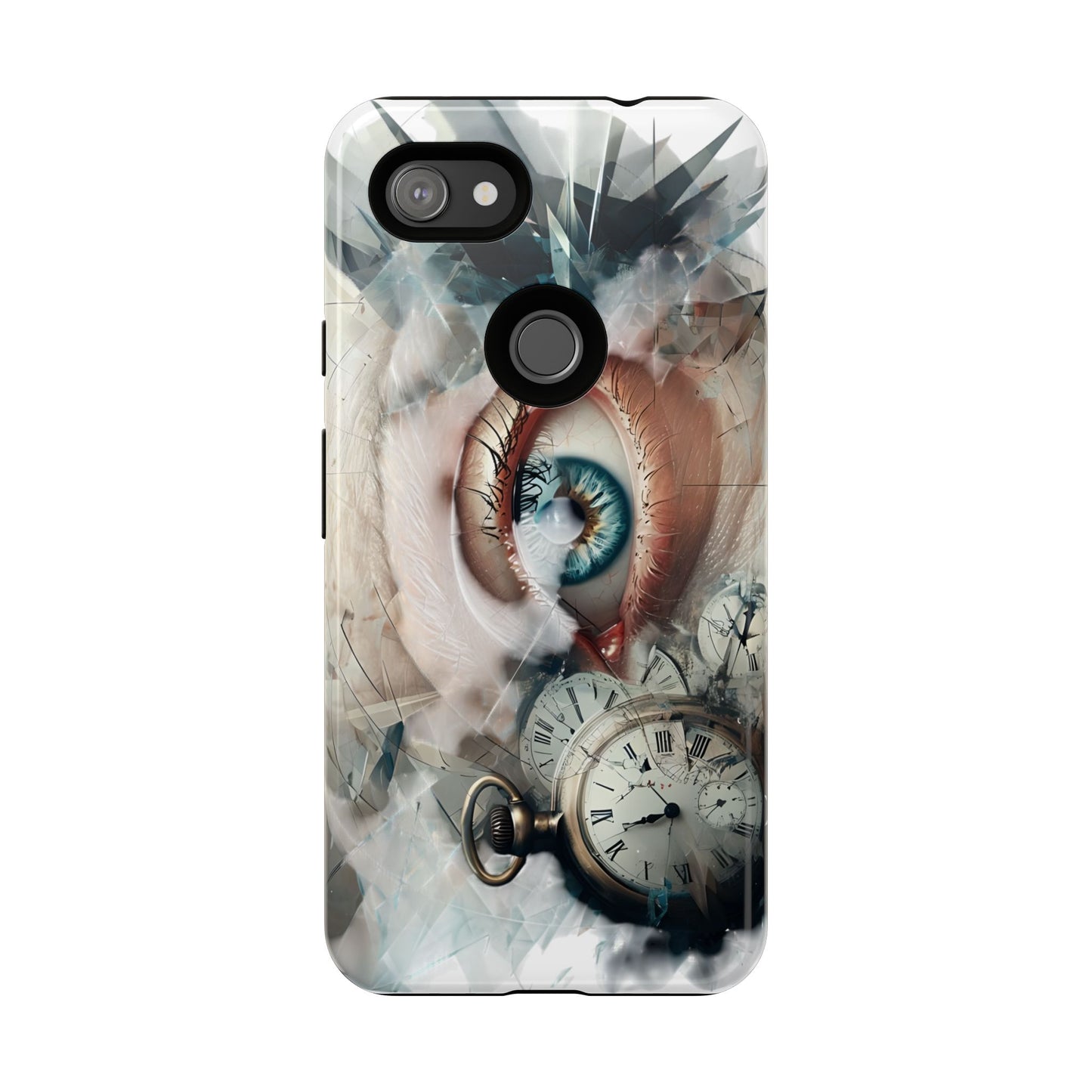 Artistic Eye Phone Case, Unique Smartphone Cover, Whimsical Gift for Art Lovers, Trendy Tech Accessory, Birthday Present, Holiday Gift