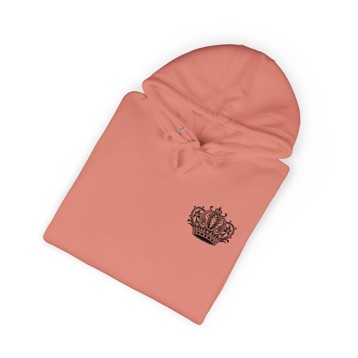 Crown Floral Unisex Fleece Hoodie | Cozy Streetwear, Perfect Gift for Him & Her, Autumn Fashion, Casual Wear, Trendy Outfit