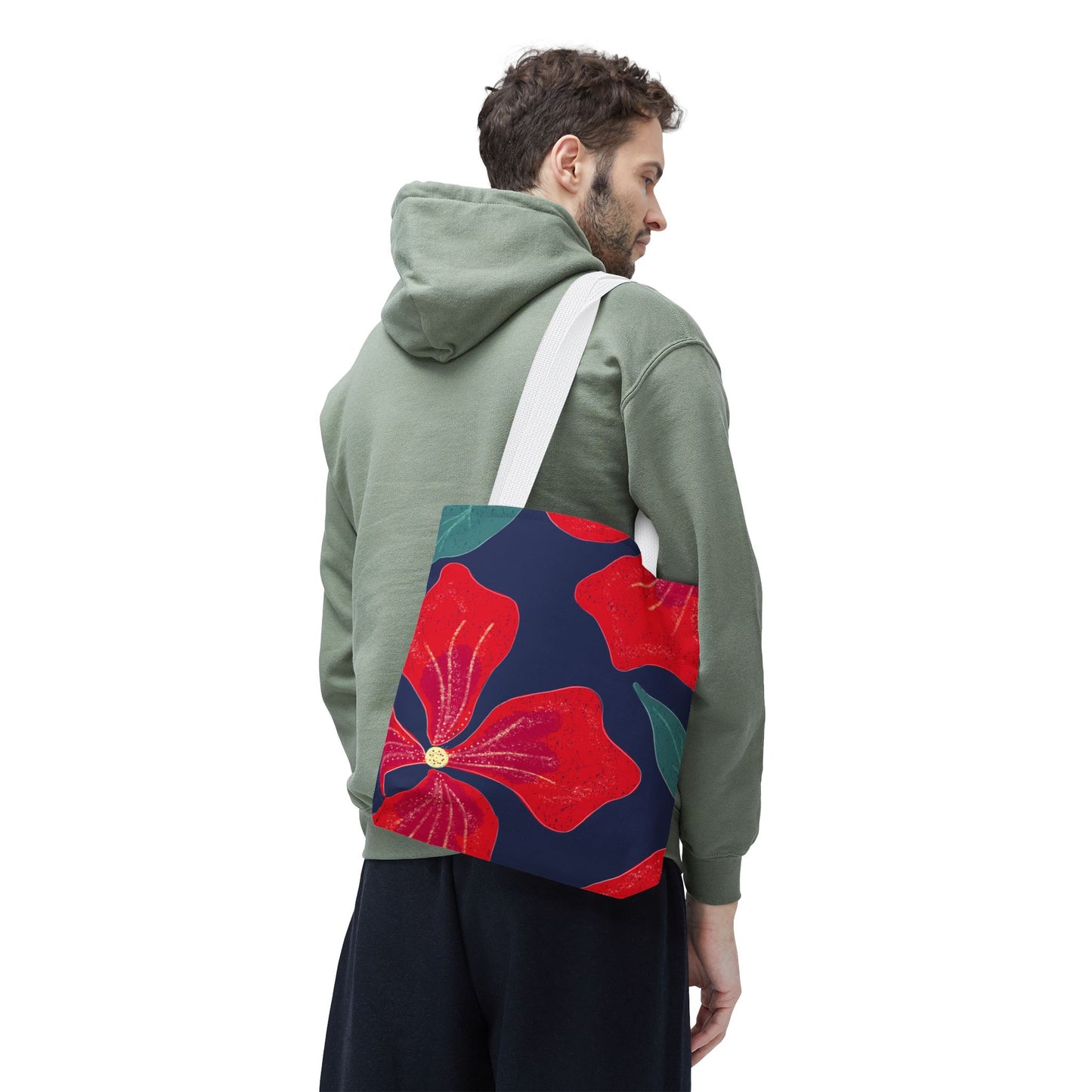 Vibrant Floral Tote Bag, Stylish Shopping Bag, Eco-Friendly Handbag, Chic Summer Tote, Perfect Gift for Her