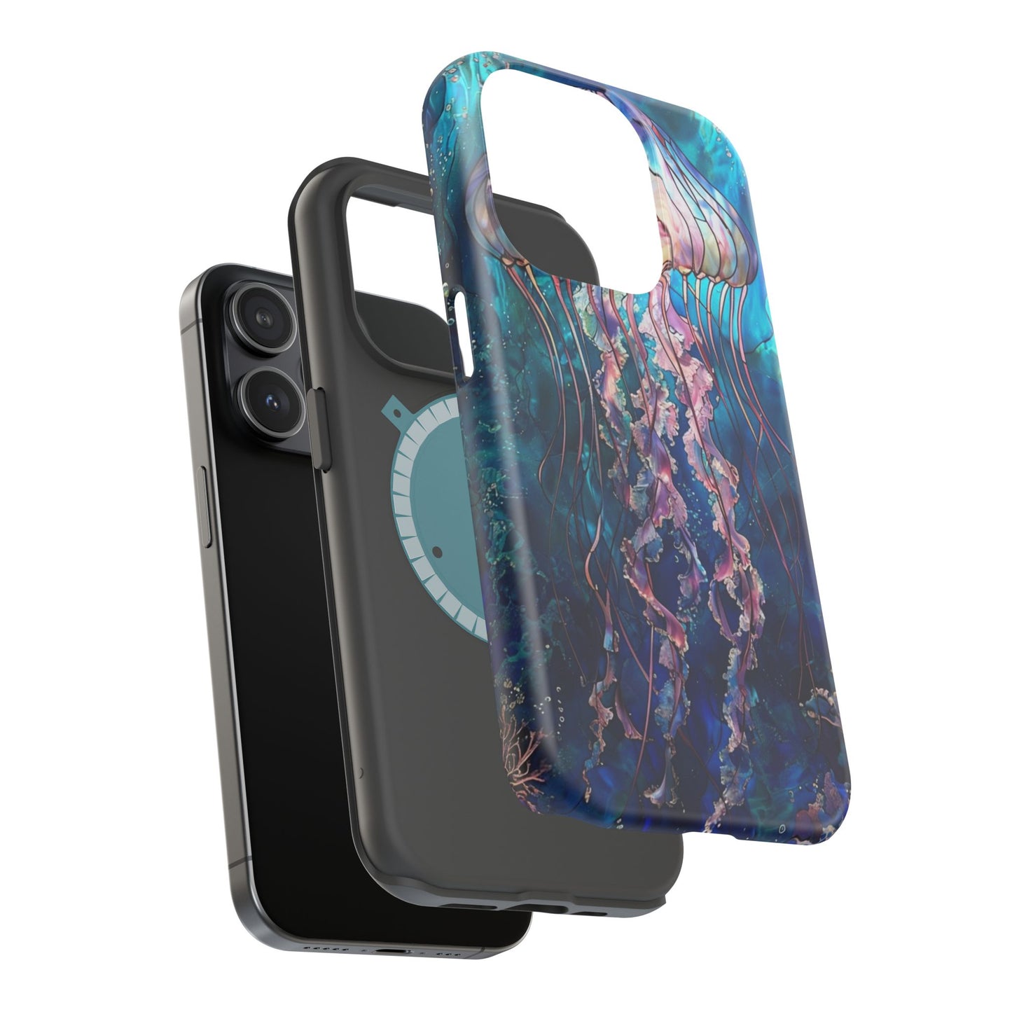 Jellyfish Ocean Magnetic Impact Phone Case