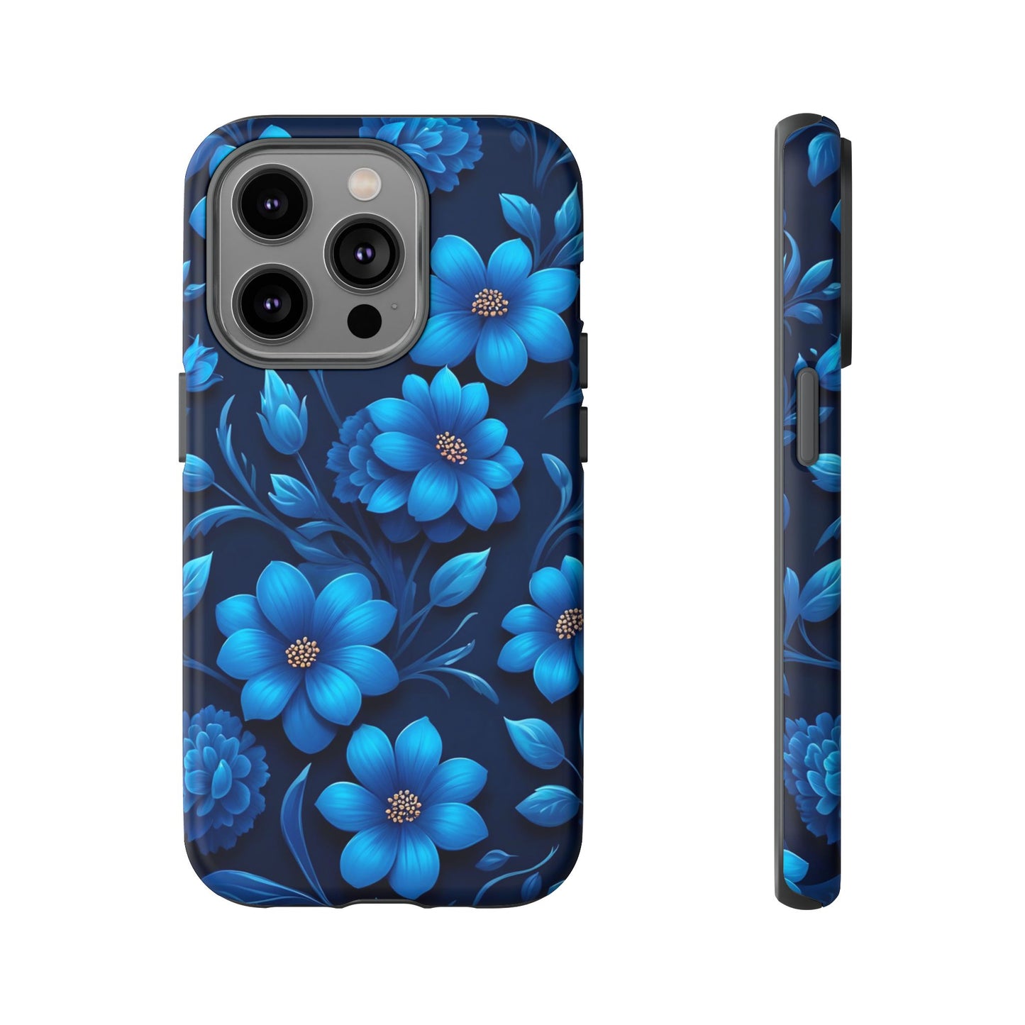 Tough Cases: Floral iPhone Case, Vibrant Phone Cover, Flower Patterned Case, Protective Floral Design, Spring Gift Idea