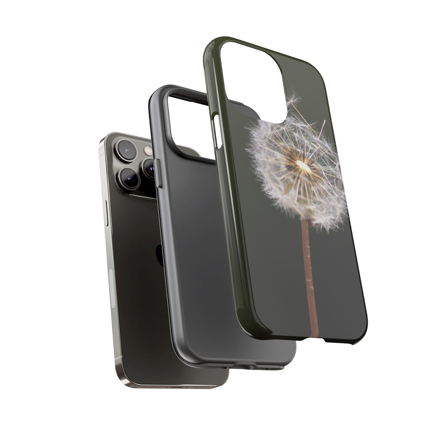 Dandelion Photo Tough Case — Protective Floral Phone Cover