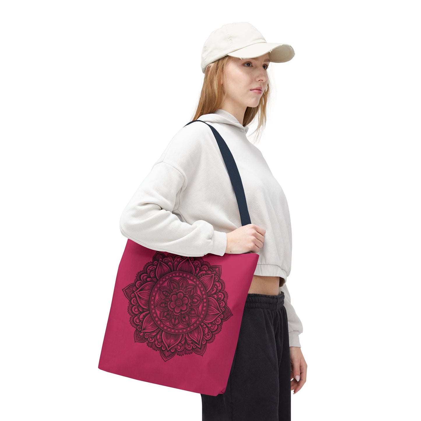 Mandala Tote Bag, Bohemian Style Bag, Eco-Friendly Shopping Bag, Gift for Her, Yoga Lover Tote