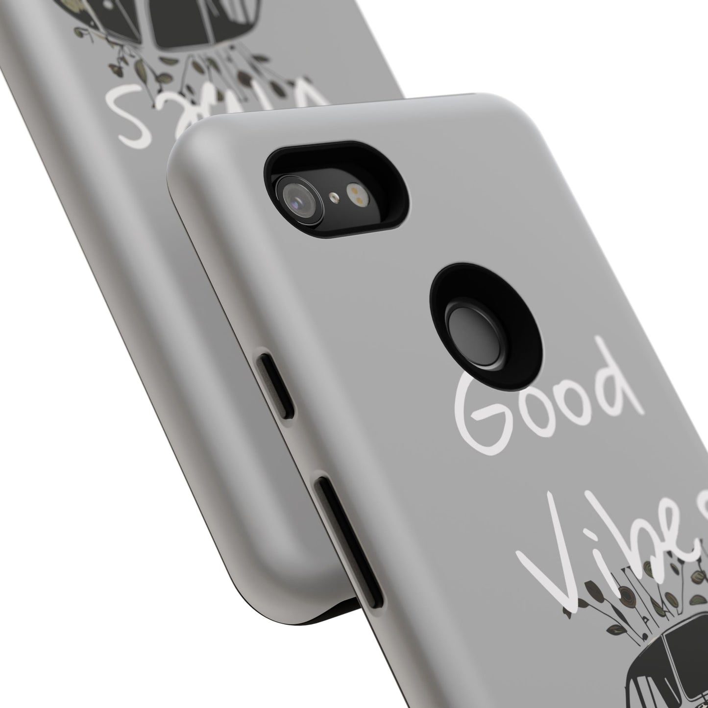 Floral Phone Case | Good Vibes, Phone Accessories, Gift for Her, Trendy Tech, Summer Vibes, Birthday Gift