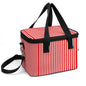 Portable Cooler/lunch bag  - Red and white