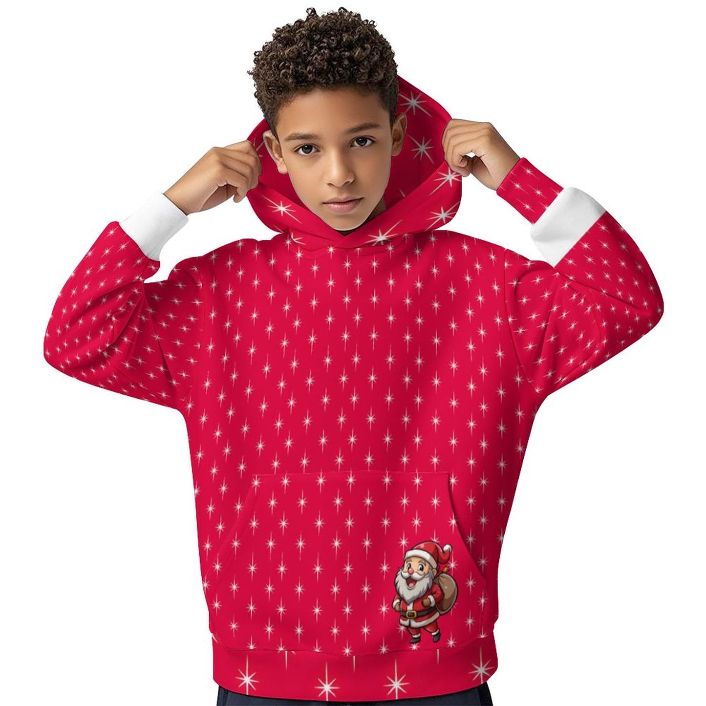 Children's Hooded Sweatshirt without Drawstrings