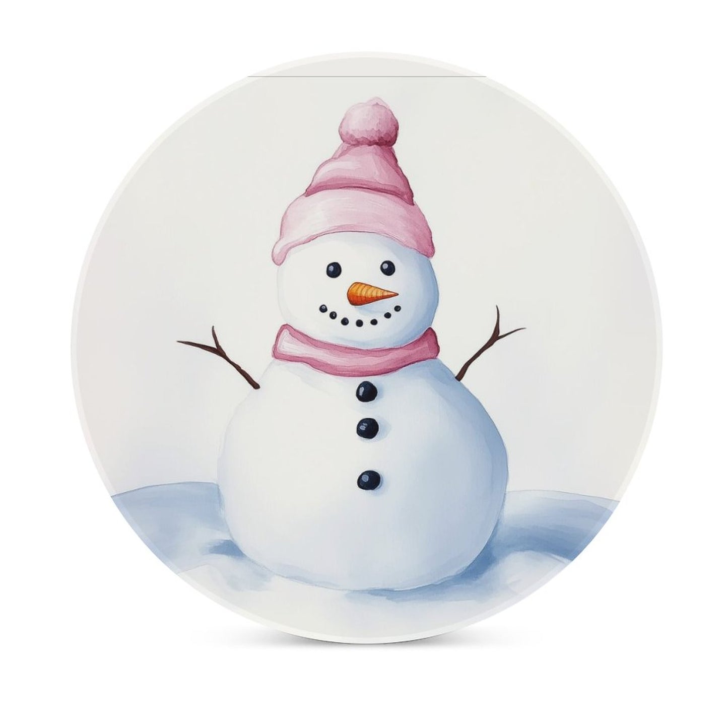 Round Ceramic Coaster