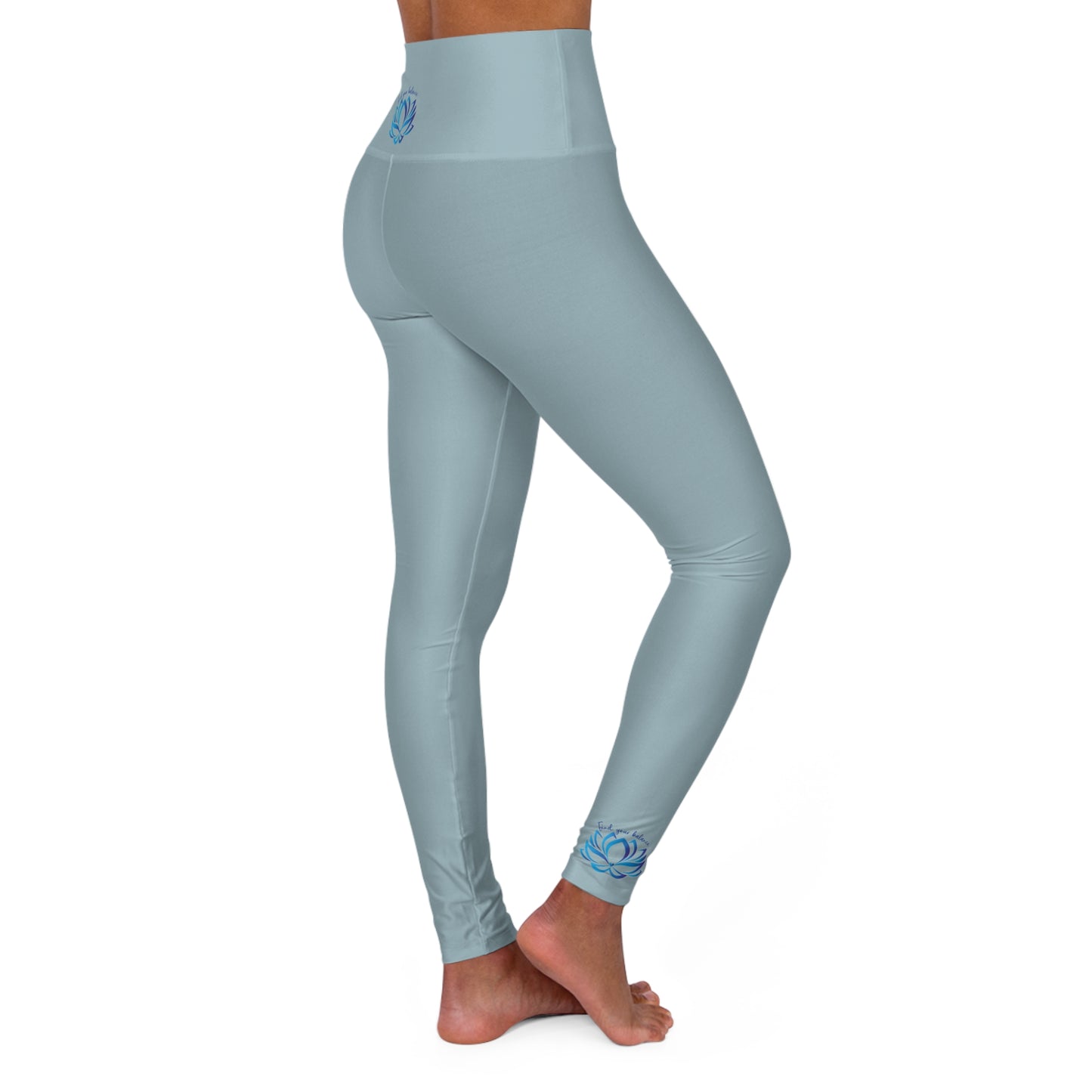 Comfortable High Waisted Yoga Leggings with Unique Design, Workout Pants, Athleisure Wear, Gift for Yoga Lovers, Activewear