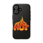Stylish Phone Case, Hot Flames Design, Gift for Teens, Trendy Accessory, Protective Cover, Unique Phone Case