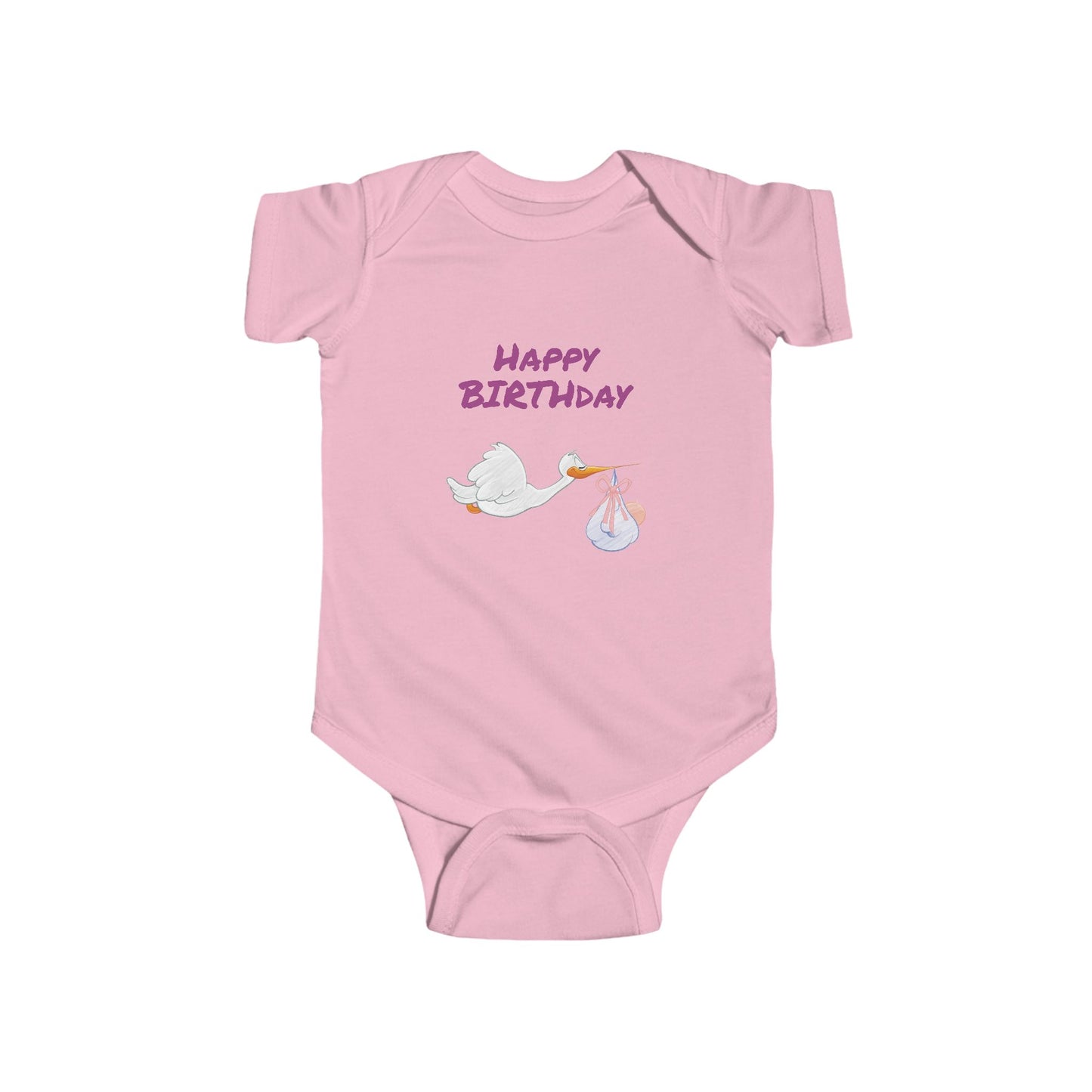 Happy Birthday Infant Bodysuit, Cute Baby Shower Gift