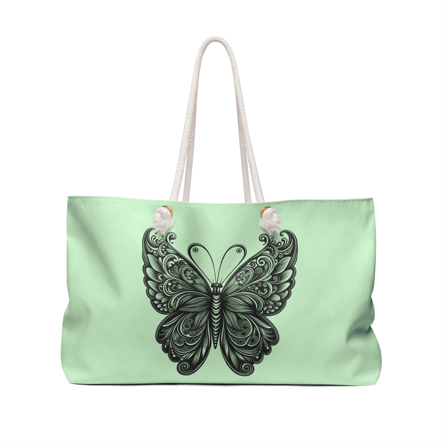 Butterfly Weekender Bag, Stylish Tote for Travel, Eco-Friendly Shopping Bag, Perfect for Gifts and Getaways