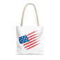 Patriotic Tote Bag | USA Pride | American Flag Design | Eco-Friendly Market Bag | Gift for Fourth of July, Veterans, Memorial Day