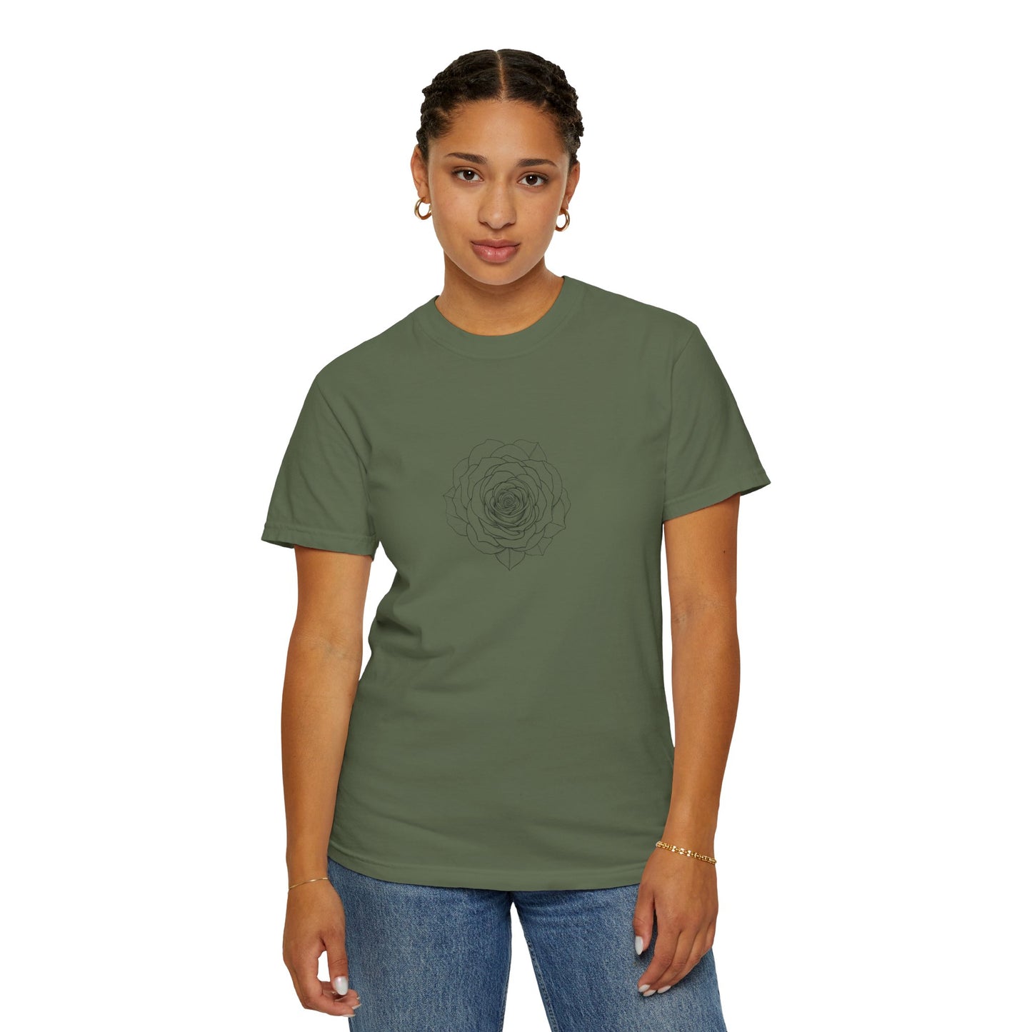 Stylish Floral T-Shirt for All Occasions - Perfect Gift, Casual Wear, Unisex Tee, Summer Essential, Comfortable Fashion