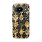 Elegant Gold & Black Phone Case for Tough Protection