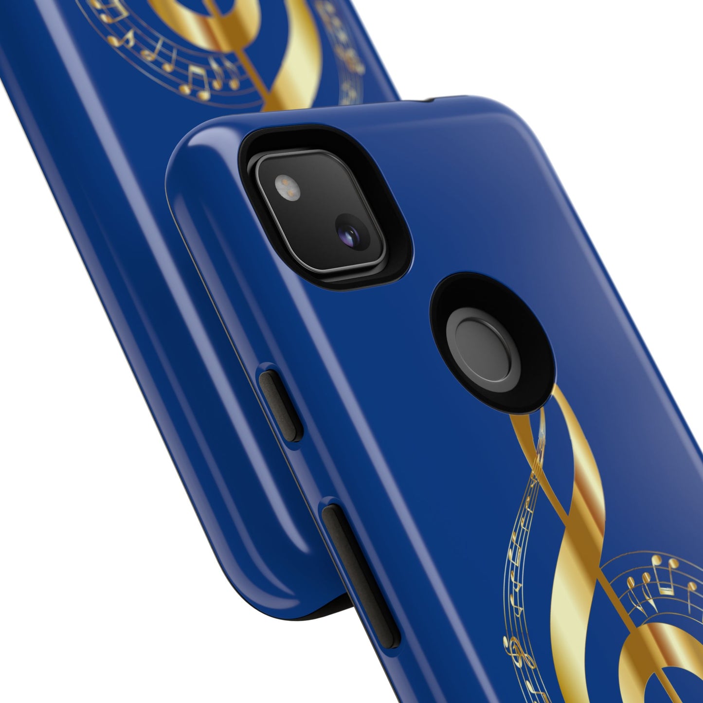 Tough Cases Blue and Gold Musical Note