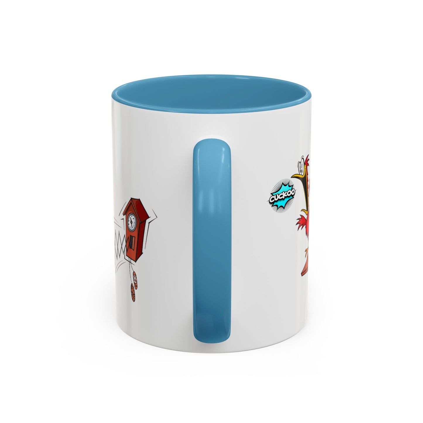 Whimsical Cuckoo Coffee Mug, Fun Gift for Bird Lovers