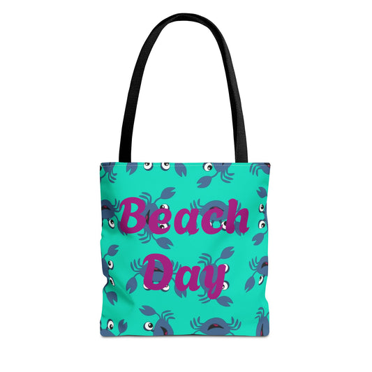 Beach Day Tote Bag, Summer Beach Essentials, Gift for Ocean Lovers, Eco-Friendly Shopping Bag, Fun Beach tote, Casual Day Out.
