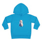 Cute Cat Toddler Hoodie, Fleece Pullover, Kids Sweatshirt, Birthday Gift, Animal Lover Apparel, Cozy Kids Clothing