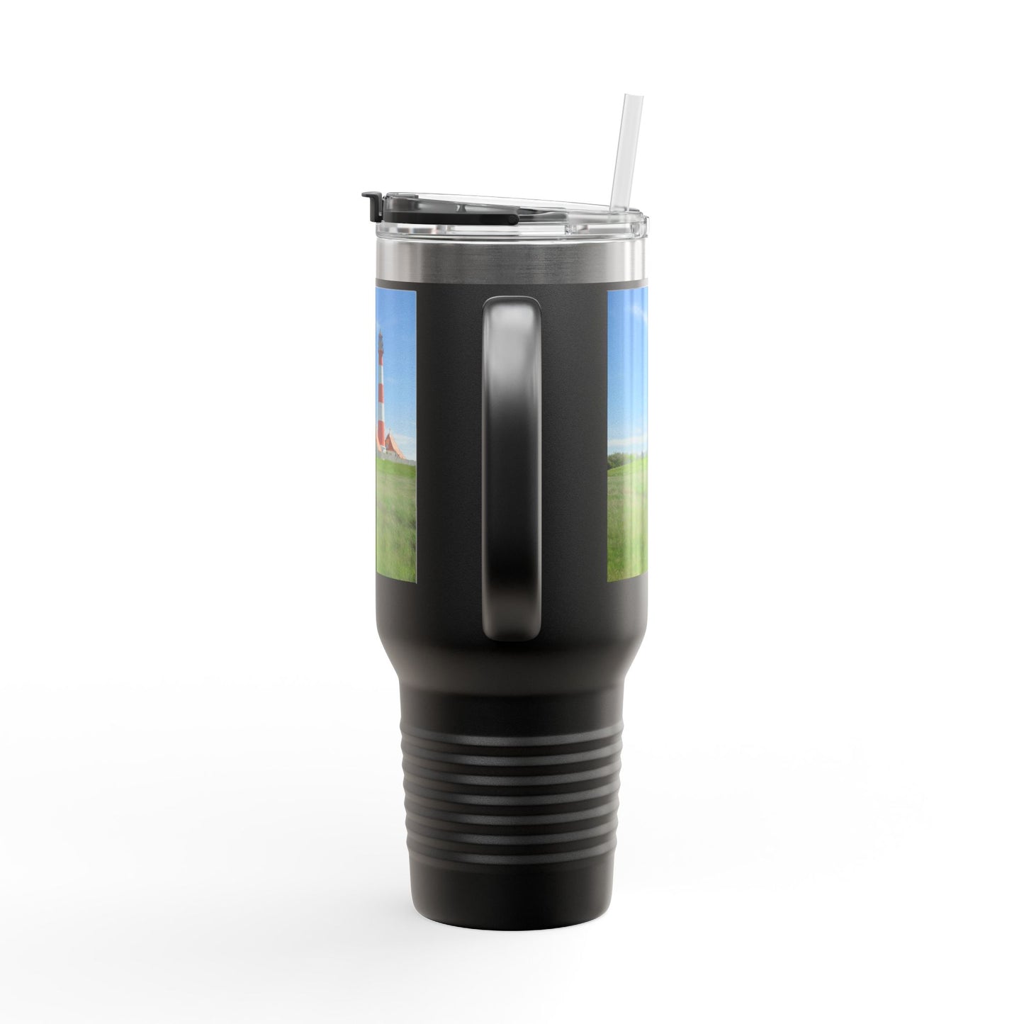 Scenic Insulated Travel Mug, 40oz | Perfect for Coffee Lovers, Outdoor Adventures, Travel Gifts, Eco-Friendly Sippers, Beach Days