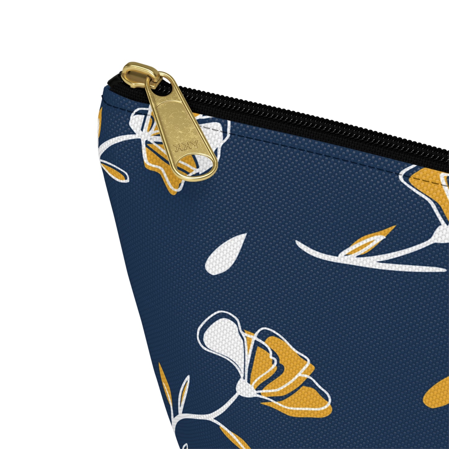 Floral Accessory Pouch - Stylish Makeup Bag, Travel Organizer, Gift for Her, Cosmetic Clutch, Everyday Use, Elegant Flower Design