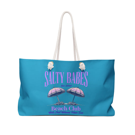 Salty Babes Beach Weekender Bag