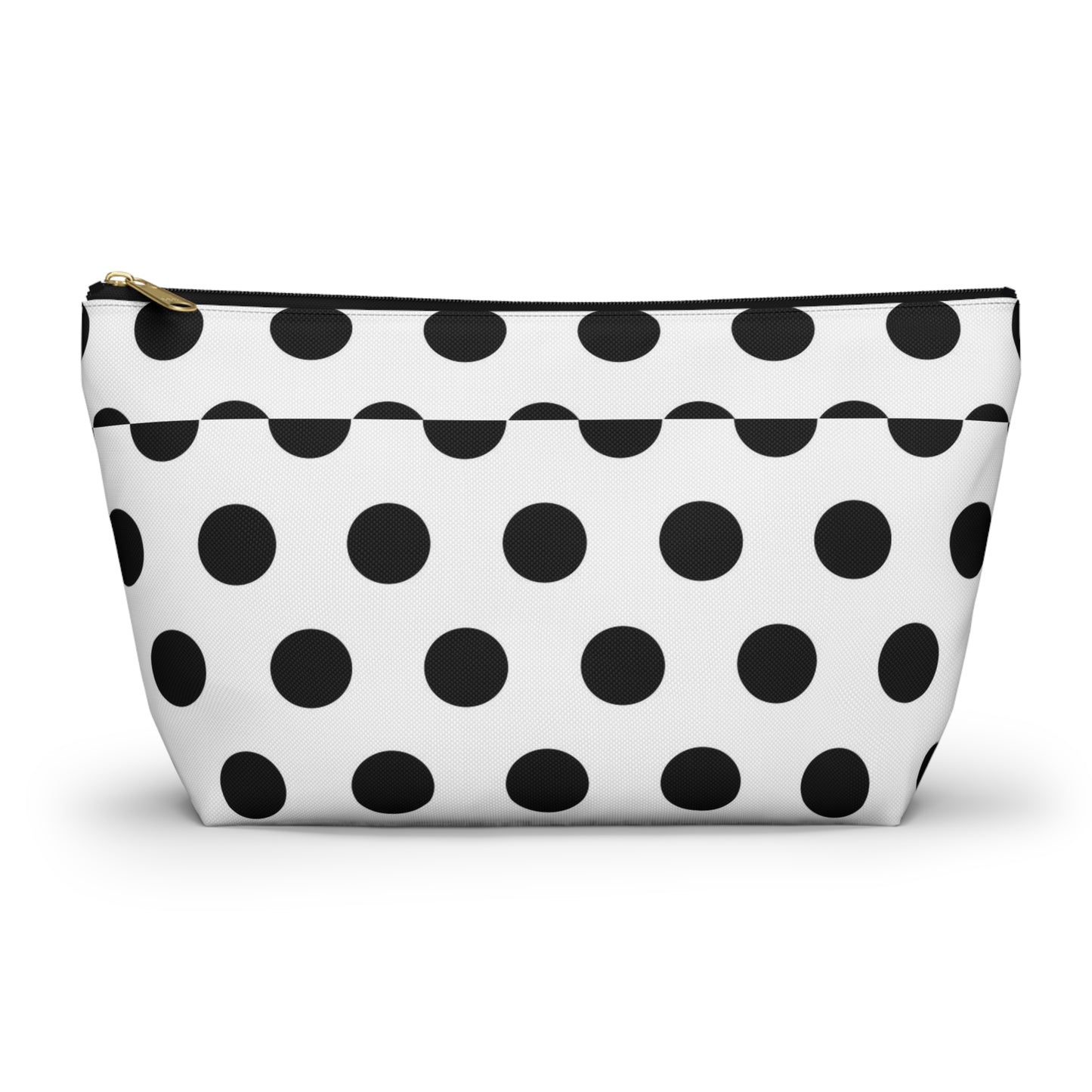 Chic Polka Dot Accessory Pouch, Stylish Makeup Bag, Travel Organizer, Gift for Her, Fun Dot Pattern, Cosmetic Case