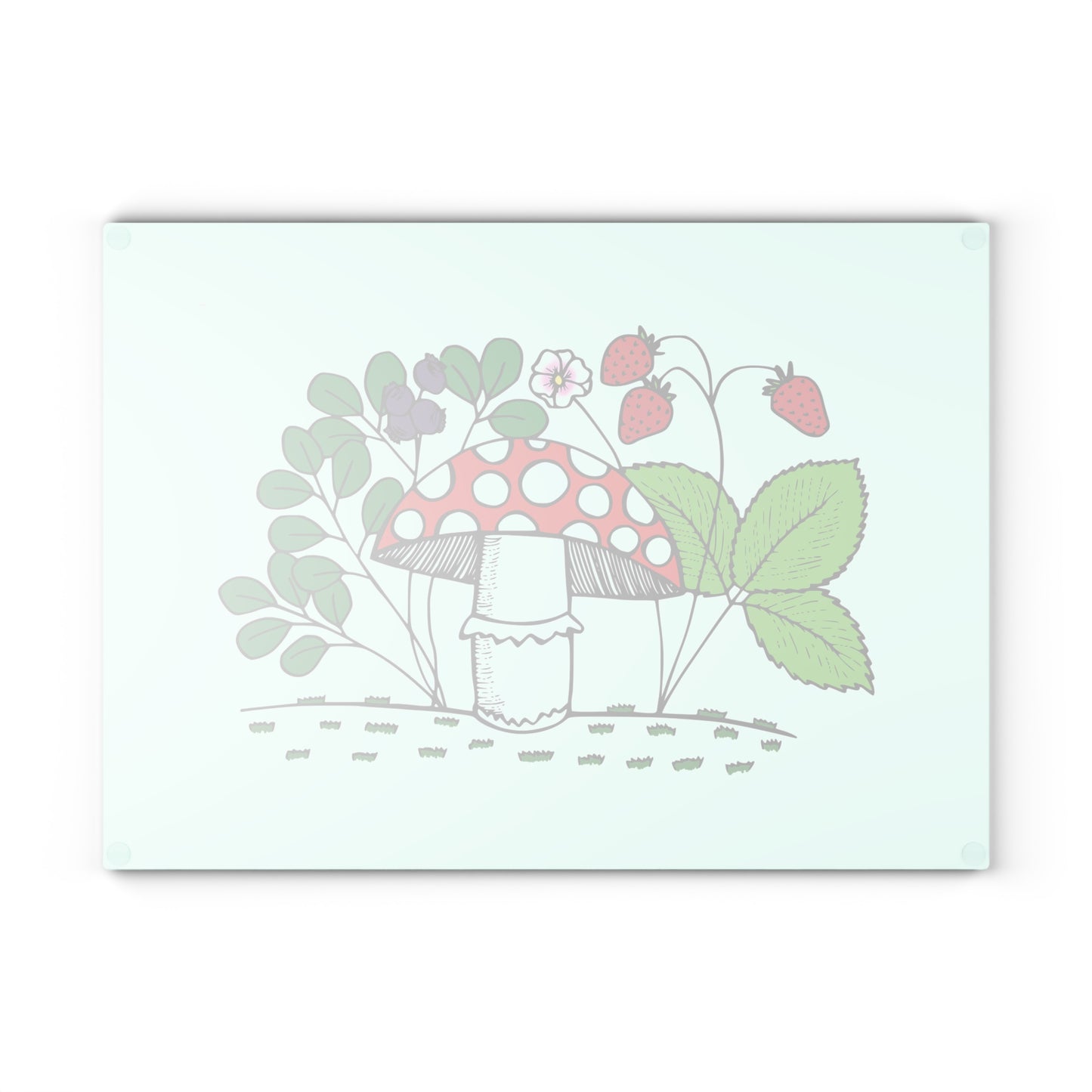 Vibrant Mushroom Glass Cutting Board, Cute Kitchen Decor, Gifts for Foodies, Engaging Home Cooking Tool, Eco-Friendly Kitchen [...]
