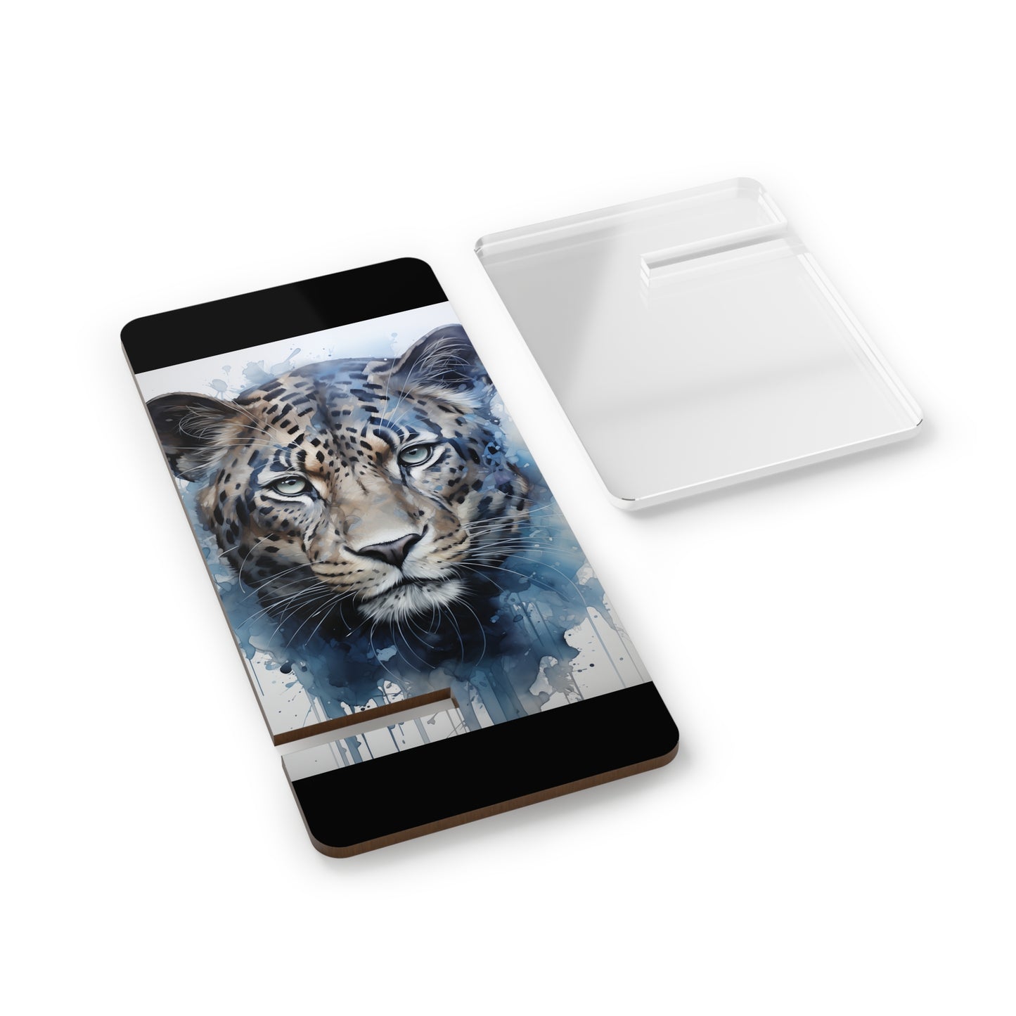 Wildlife Smartphone Stand, Cute Animal Phone Holder, Tiger Decor, Desk Accessory, Gift for Nature Lovers, Home Office Decor